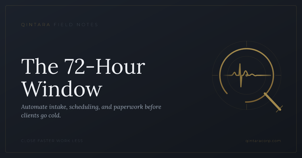 Automate Client Onboarding in the First 72 Hours