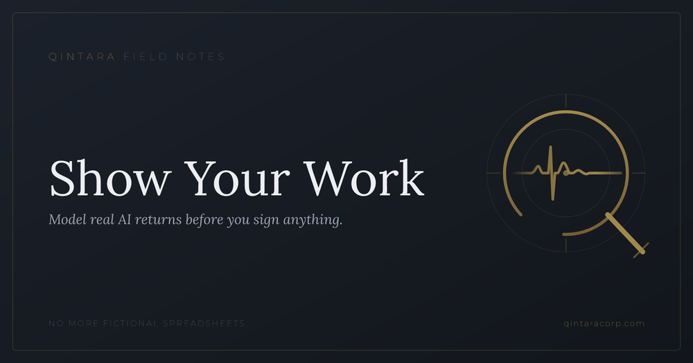 How to Build an Honest AI Automation ROI Model