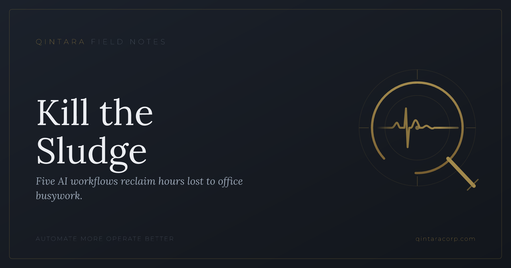 5 AI Agent Workflows to Automate Office Sludge