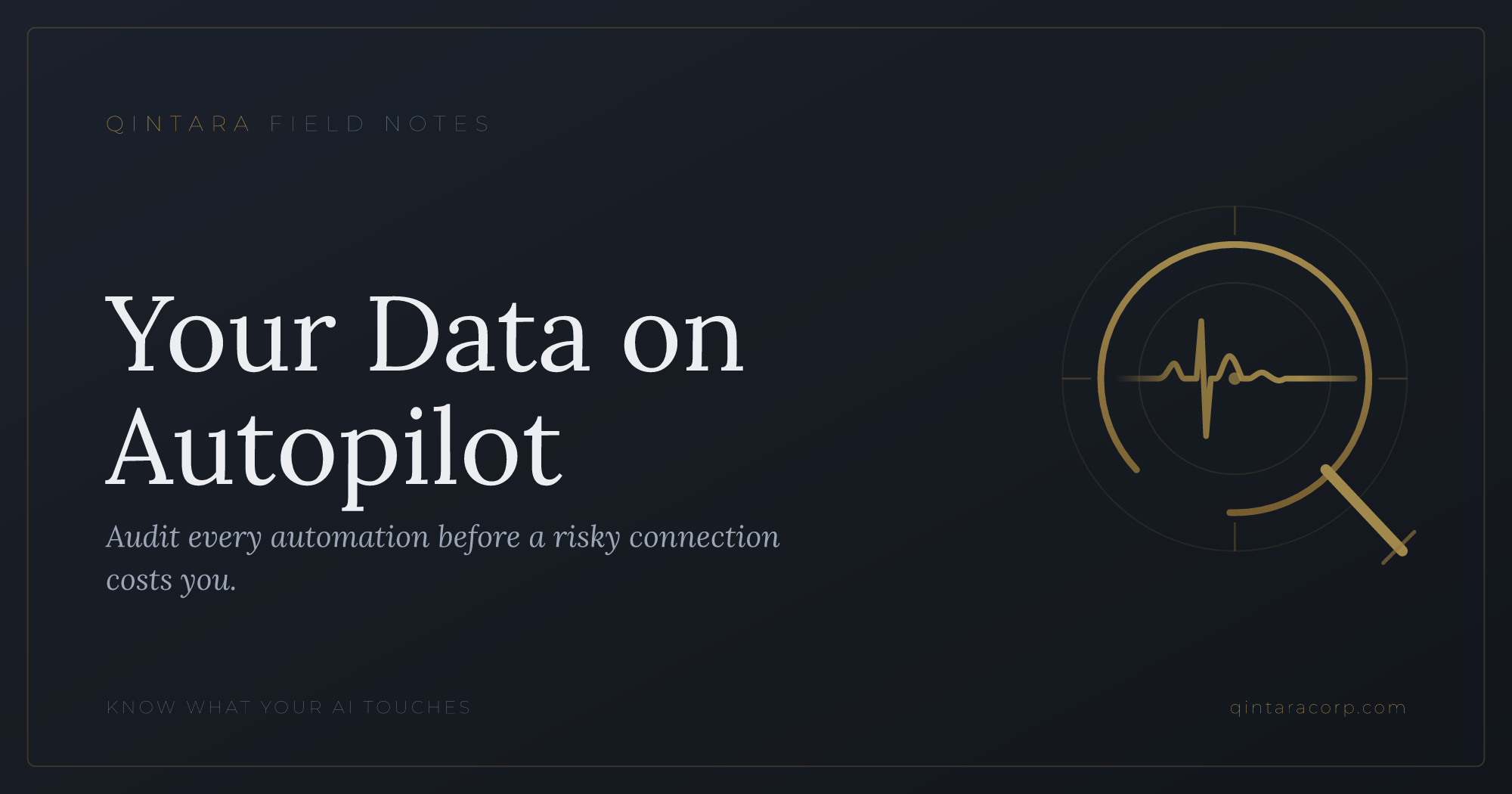 AI Data Governance Audit for Business Operators
