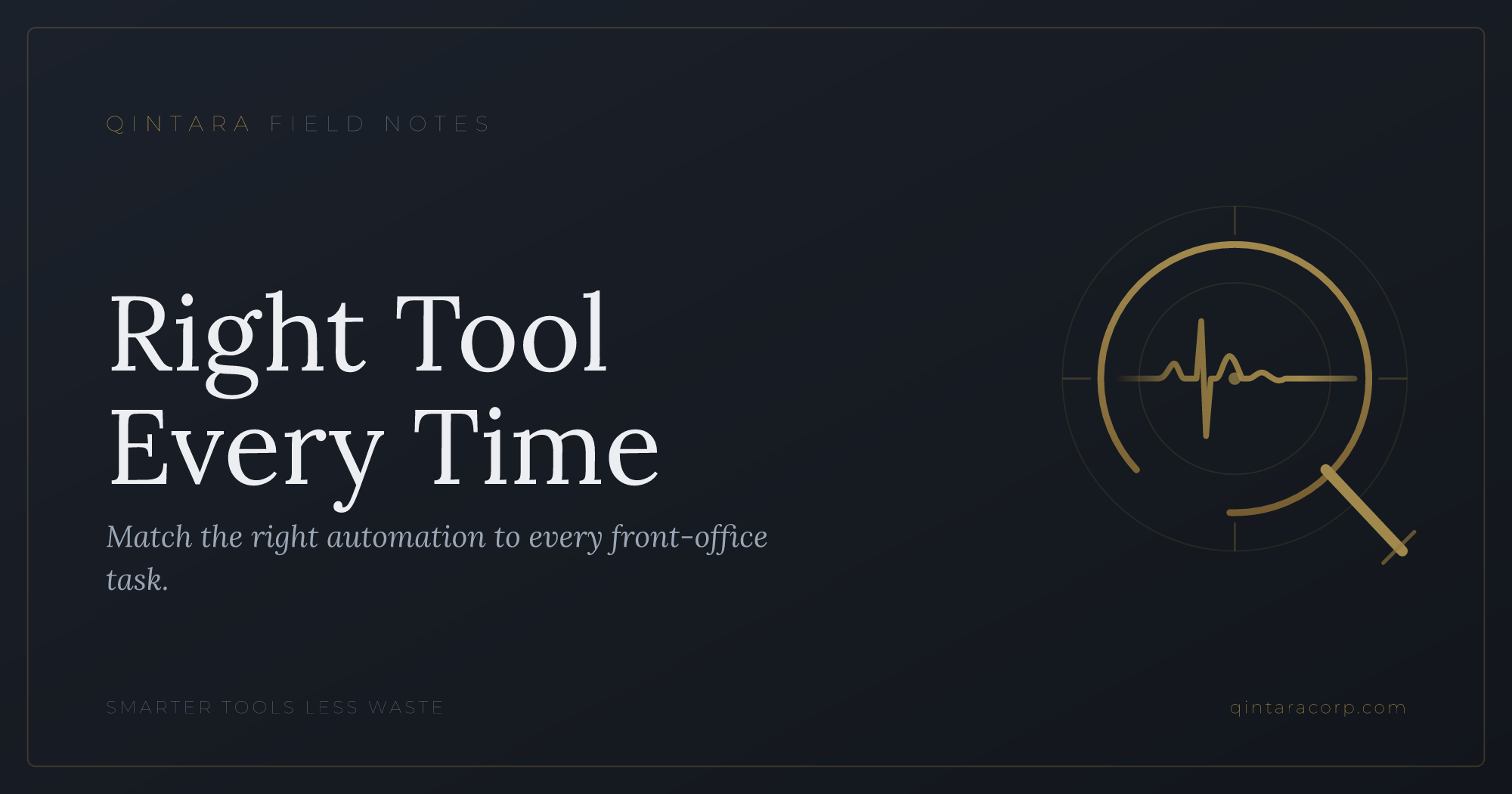AI Agents vs Simple Automation for Front Offices